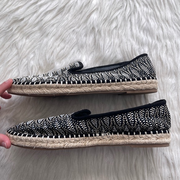 Target Universal Thread Black Cream Espadrilles Size 8.5 - Picture 9 of 9